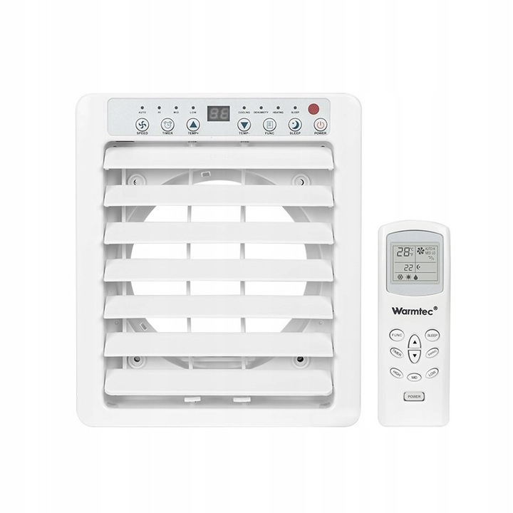 Warmtec ControlBox+ vezérlőpanel Morso+ KP40W-hez, fehér, 20.5x24x5.9cm