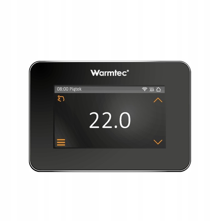 Warmtec XTSi Wi-Fi hőmérséklet-szabályozó, fekete, 13,5x9,4x4,2cm