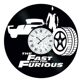 Ceas de perete Vintage din Vinyl - Revival Vinyl Wall Clock The Fast and Furious Ceas de perete Vintage din Vinyl - Revival Vinyl Wall Clock The Fast and Furious