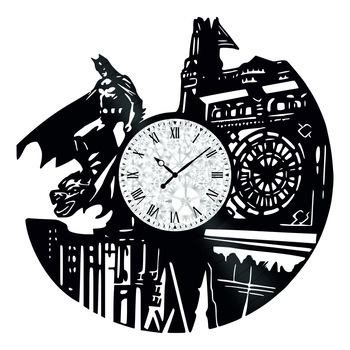Ceas de perete Vintage din Vinyl - Revival Vinyl Wall Clock Batman Ceas de perete Vintage din Vinyl - Revival Vinyl Wall Clock Batman
