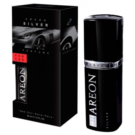 Deodorante Auto Areon Silver - Profumatore Ambiente 50 Ml Lusso E Duraturo