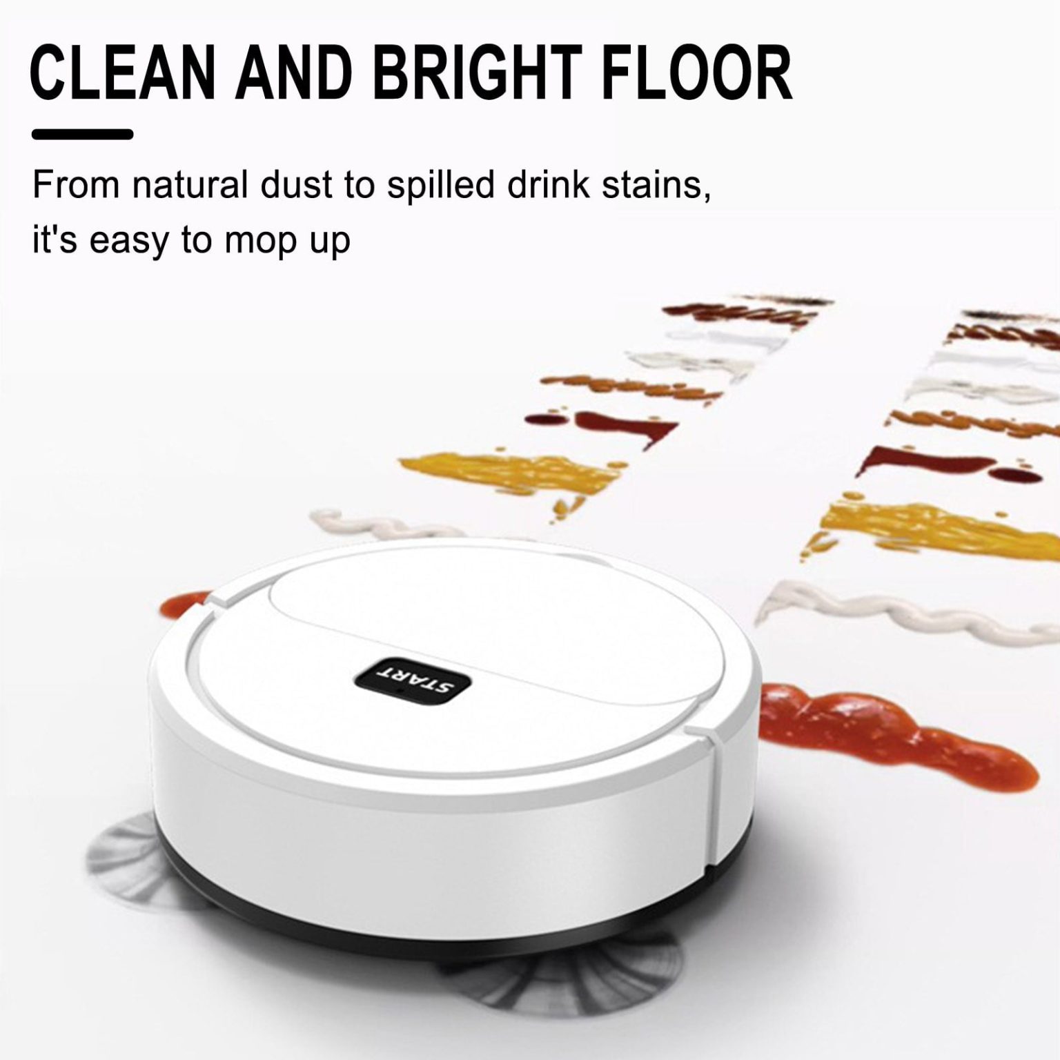 Aspirator robot cu mop, programabil Wi-Fi, autoincarcare, navigare multisuprafete, 40min autonomie