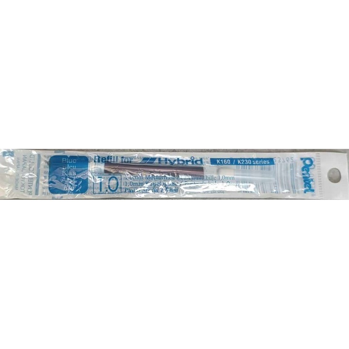 Резерви Pentel Синьо K160/K230 1.0mm - Комплект 4 Броя