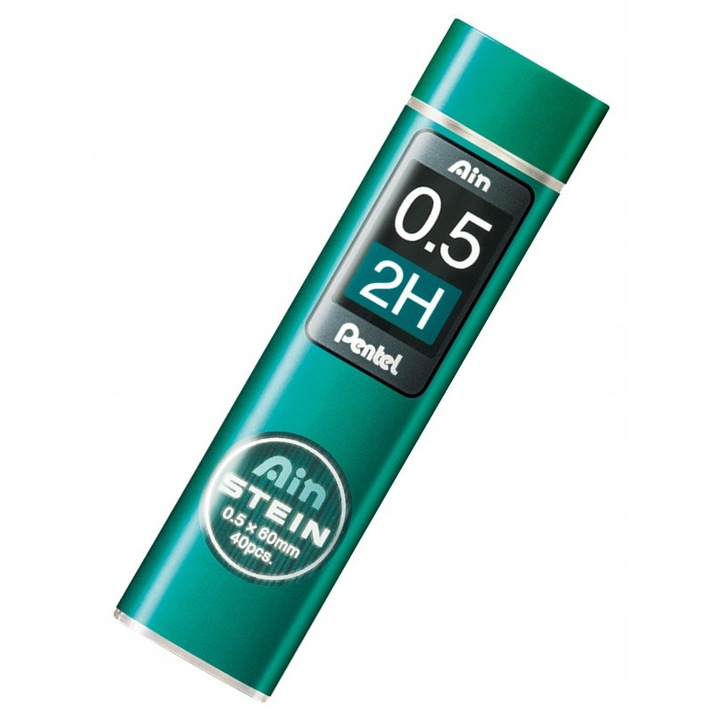 Графит за молив AIN STEIN 0.5 2H Pentel - 40 броя