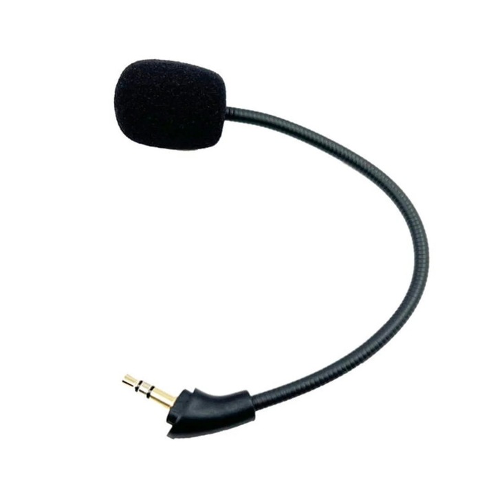 YANYXR mikrofon Hyper X Cloud MIX gaming fejhallgatóhoz, fekete, 15cm