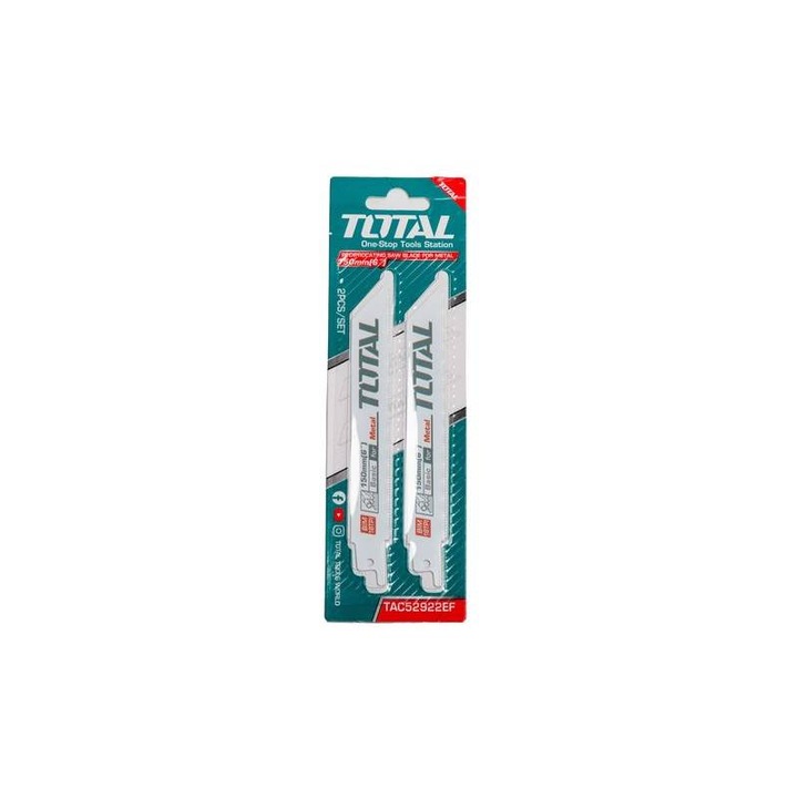 Set lame ferastrau sabie pentru metal - 150mm