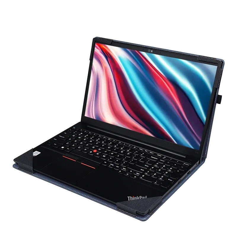 Husa laptop YANYXR ThinkPad E15 Gen 2/3/4, detasabila, rosu vin, 15.6 inch, 36.5x24x1.89cm