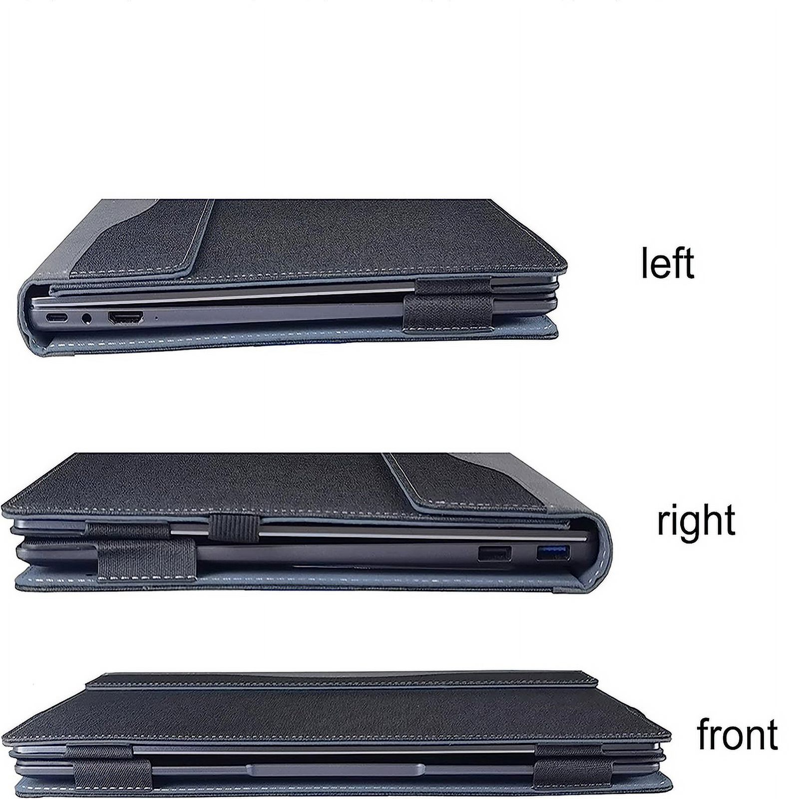 Husa laptop YANYXR ThinkPad E15 Gen 2/3/4, detasabila, rosu vin, 15.6 inch, 36.5x24x1.89cm
