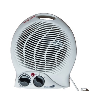 Aeroterma Hausberg HB 8500, 2000 W, 2 nivele de putere, termostat reglabil, protectie supraincalzire Aeroterma Hausberg HB 8500, 2000 W, 2 nivele de putere, termostat reglabil, protectie supraincalzire