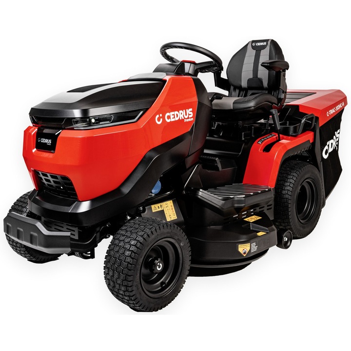 Tractor de tuns iarba Cedrus C-TRAC 103HC-H, motor Honda GXV630, 2 cilindri, 102cm, 280l, benzina
