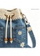 Geanta dama crosetata, vintage, denim, 2027, 30x25cm