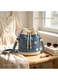 Geanta dama crosetata, vintage, denim, 2027, 30x25cm
