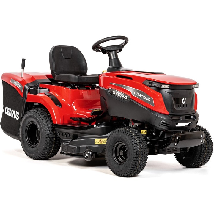 Tractor de tuns iarba CEDRUS C-TRAC 86HC, hidrostatic, 86cm, benzina, 245l, 30-90mm