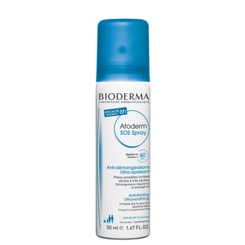 Spray Bioderma Atoderm SOS cu efect calmant pentru piele sensibila, 50 ml Spray Bioderma Atoderm SOS cu efect calmant pentru piele sensibila, 50 ml