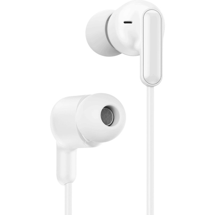 Casti cu fir XO EP84 alb 1.2m microfon