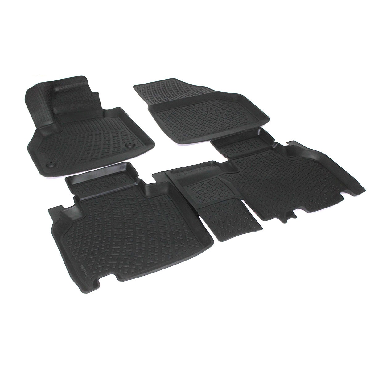 Set 4 presuri stil tavita din cauciuc antiaderent RENAULT KANGOO II 2008->