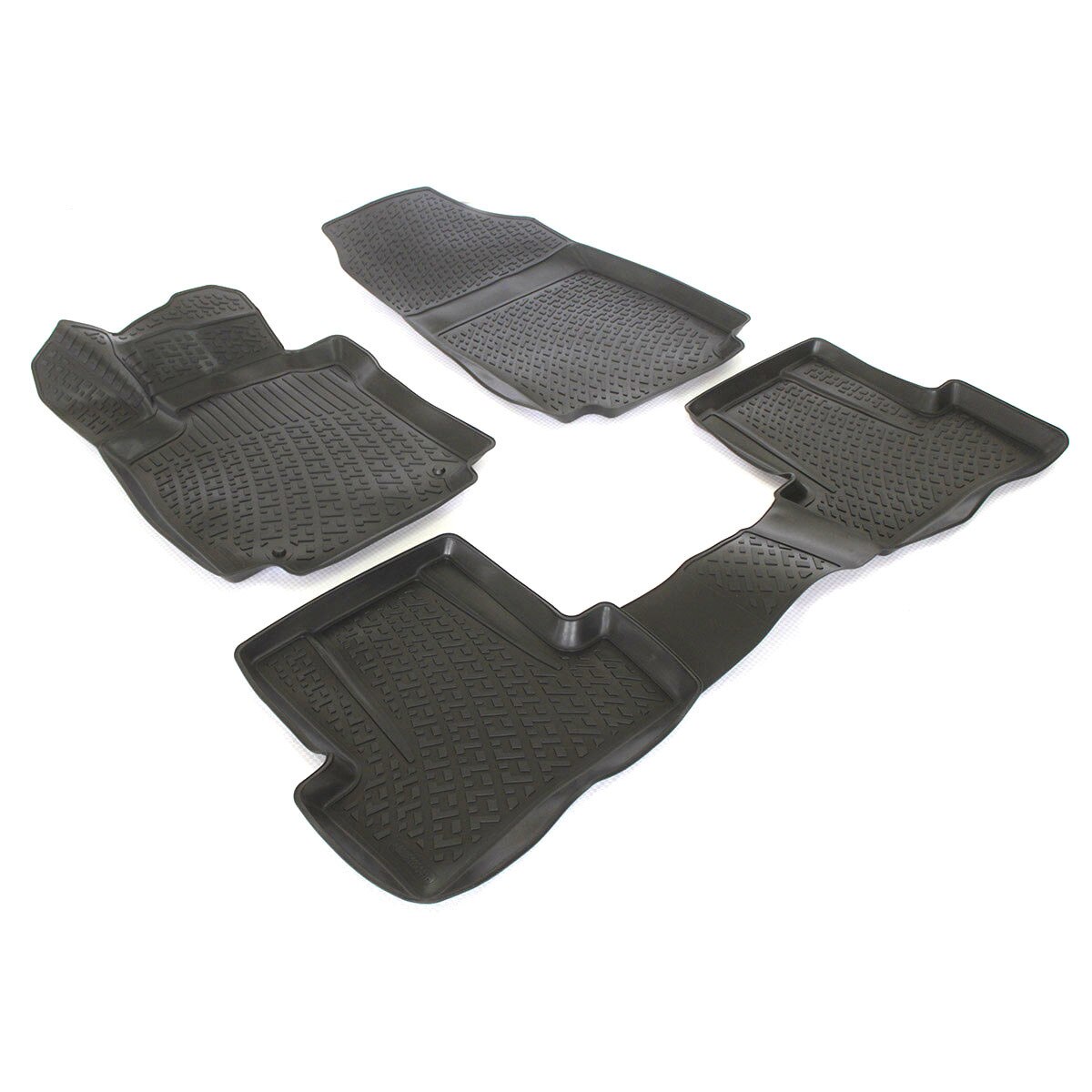 Set covoare cauciuc natural stil tavita MAGSTAR RENAULT CLIO IV 2014-, fara miros calitate premium, suprafata antiderapanta si antialergenice