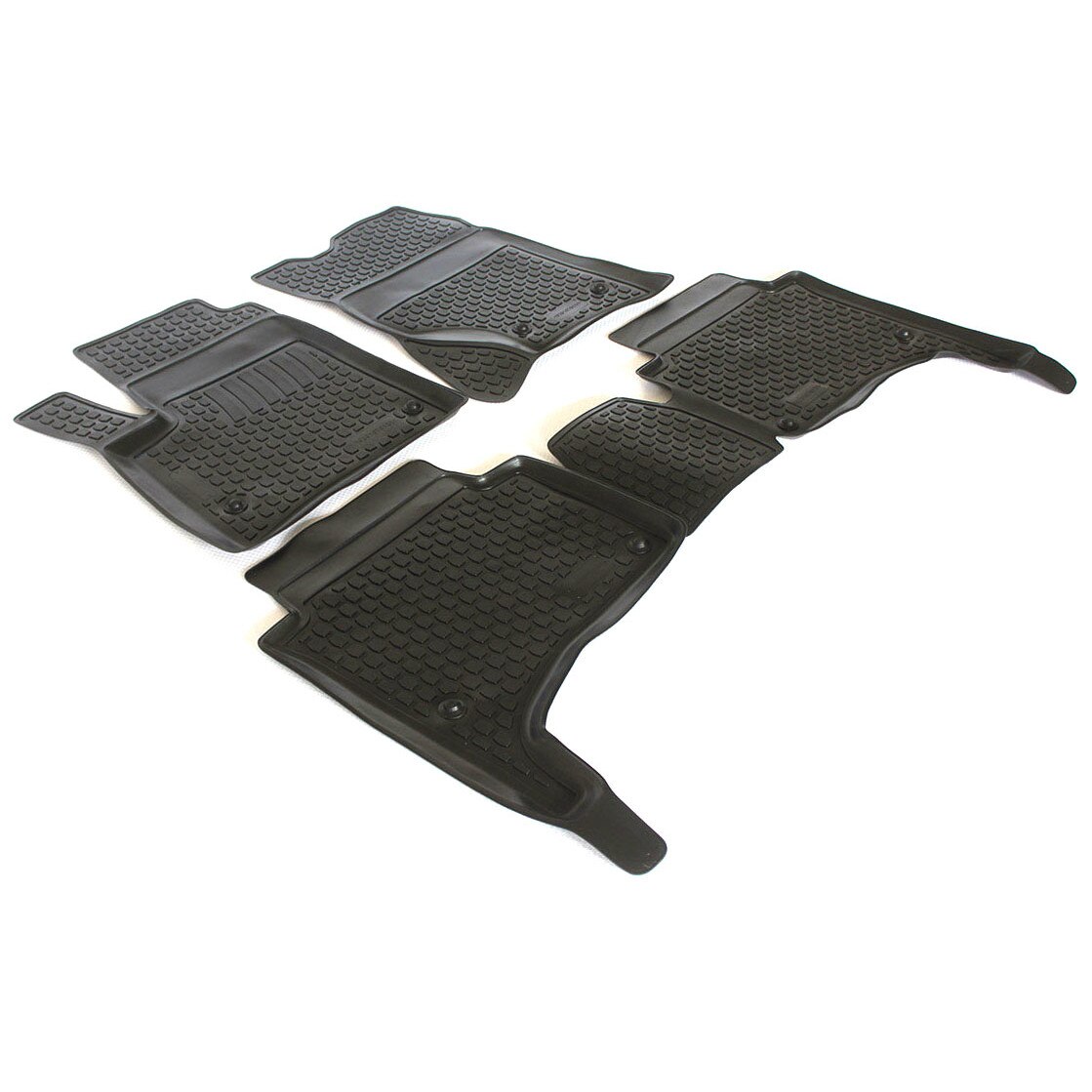 Set 4 presuri stil tavita din cauciuc antiaderent VW Touareg II 2010->