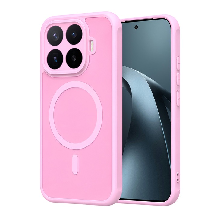 Husa Techsuit, HaloFrost II MagSafe pentru Xiaomi 17T Pro, Pink