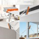 Mop Mikrofibra Telescopic 4 Sectiuni Aluminiu Curatare Tavan