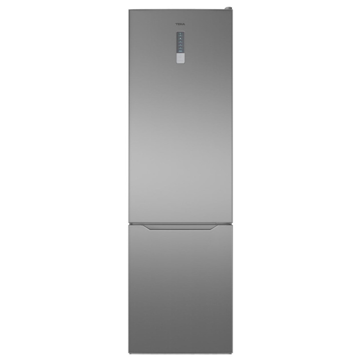 Combina frigorifica TEKA NFL 430 S E-INOX, 330 l , Clasa energetica E, Full No Frost, H 201cm, Inox
