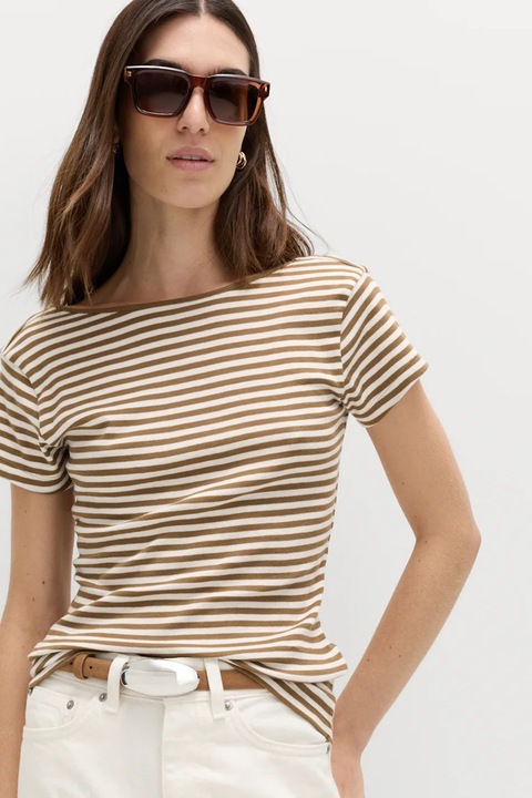 Marks & Spencer, Tricou de bumbac, Maro deschis