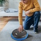 Robot mop umed-uscat YANYXR, curatare silentioasa, 360°, alb