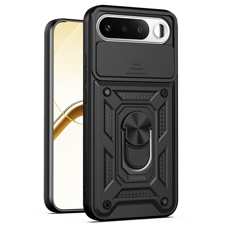 Калъф за Realme 16 5G - Techsuit CamShield Series - Черен