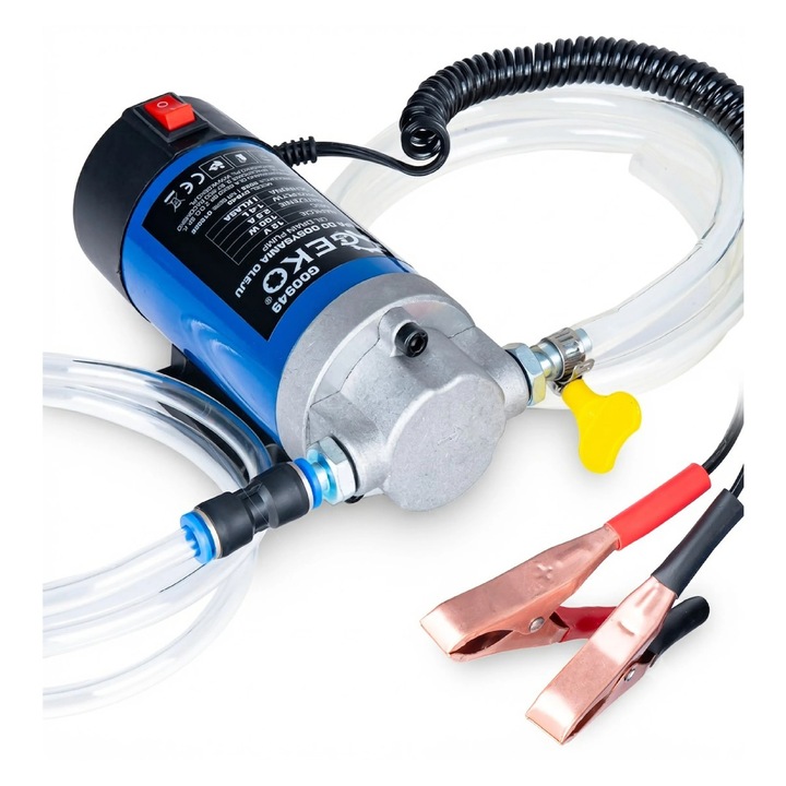 Pompa extractie ulei, 12 V, Geko G00949