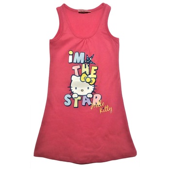 Rochie copii , Hello Kitt, Roz Rochie copii , Hello Kitt, Roz