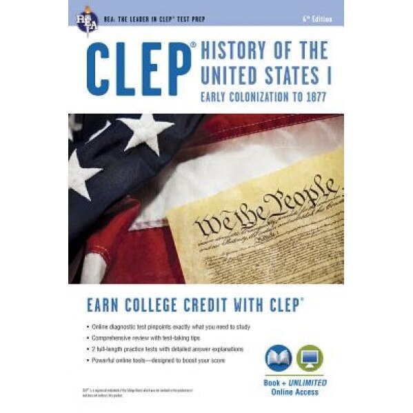 CLEP History of the United States I W/Online Practice Exams, Editors Of Rea (Author)