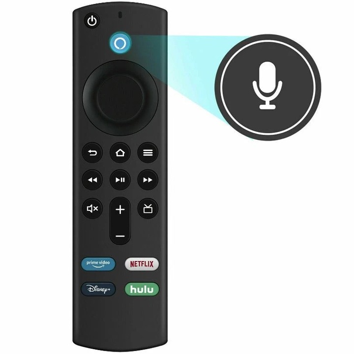 Telecomanda inlocuitoare L5B83G pentru Media Player Amazon Fire TV Stick 4K Fire TV Cube Fire TV Stick Lite