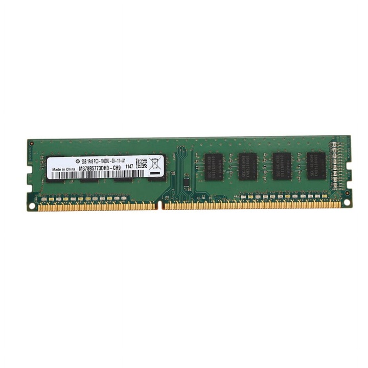 RAM памет DDR3 2GB 1333MHz 240 пина зелена 14x3.5см