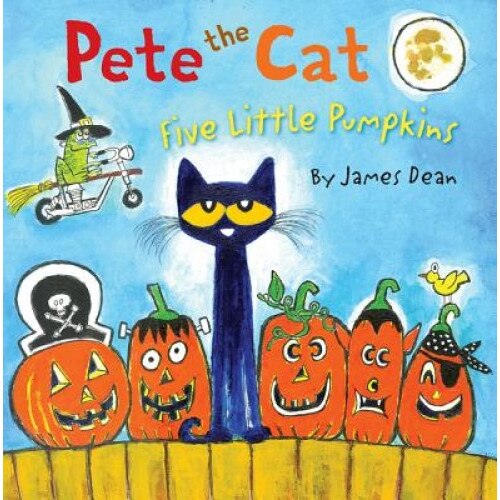 Pete the Cat: Five Little Pumpkins, James Dean (Author)