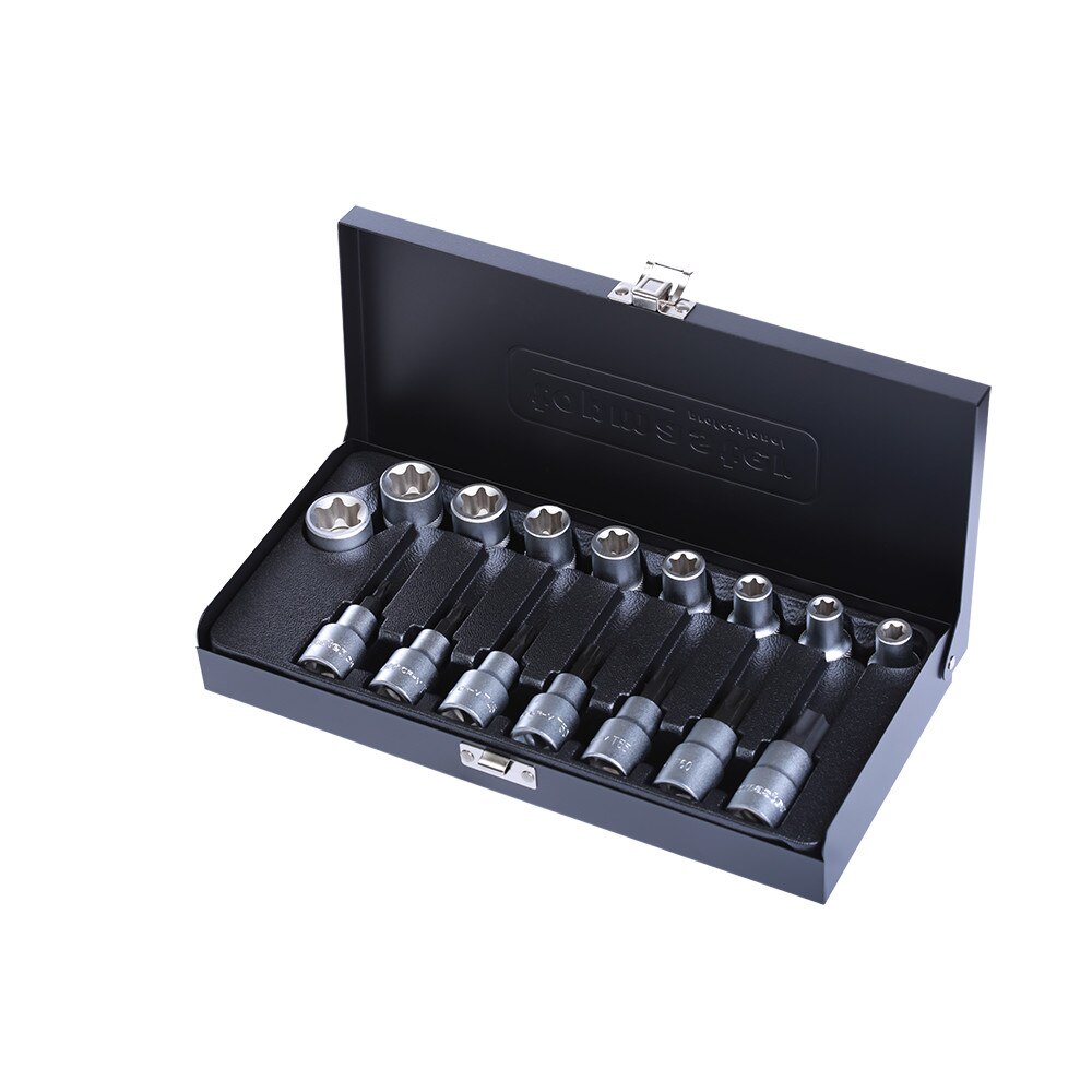 Set 16 tubulare 1/2” CR-V, TopMaster 330151