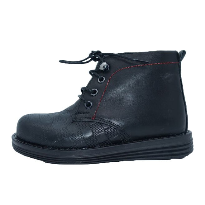 Ghete imblanite pentru baieti Small Foot SMFG7-B, Negru