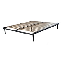Somiera metalica pentru pat 140 x 200 cm, cu 5 picioare