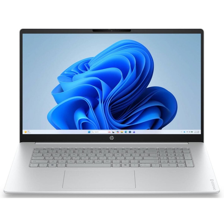 Laptop HP OmniBook 3 FHD 17.3 inch AMD Ryzen 5 40 16GB 512GB SSD Windows 11 Home Silver