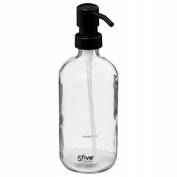 Dozator Sapun Lichid Sticla 450 ml, design modern