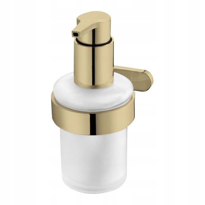 Dozator Sapun Bisk Nature Gold 05850, Auriu, 200ml