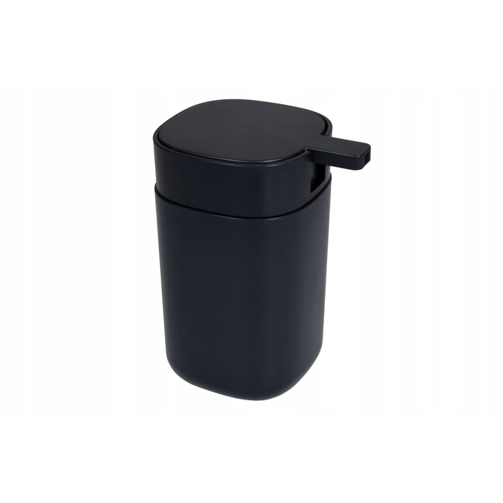 Dozator sapun lichid negru Zelda 08285 Bisk, 200 ml