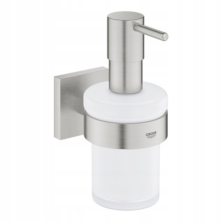 Dozator Sapun Grohe Start Cube Inox 160ml, Montaj Flexibil