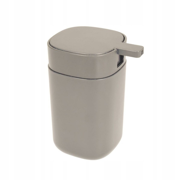 Dispensator sapun Bisk Zelda Taupe 350 ml, stativ, mat
