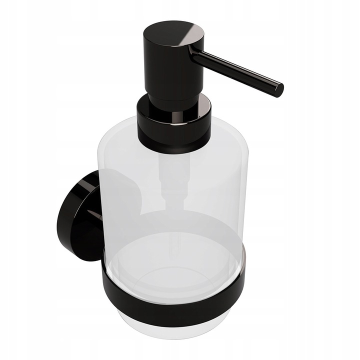 Dozator Sapun Lichid Bemeta Hematit 200ml, Sticla Mini