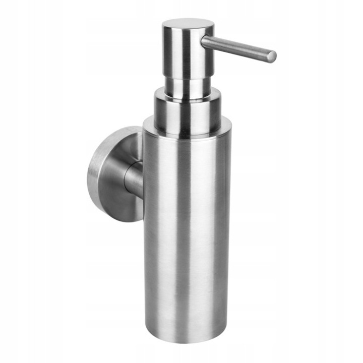 Dozator Sapun Lichid Bemeta NEO 150 ml, Gri, Montare Perete