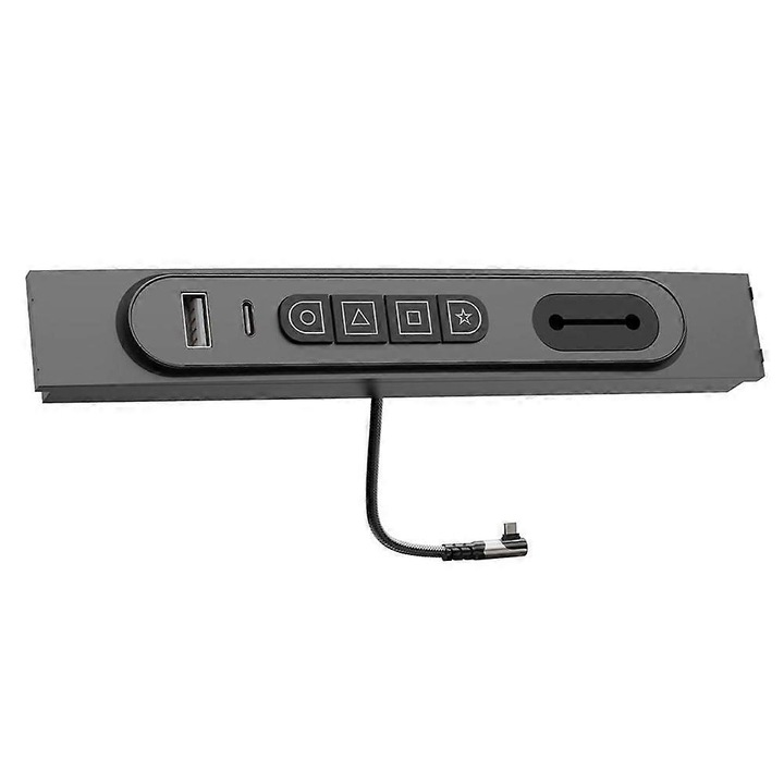 Controler consola centrala pentru Tesla Model Y/3 2021-2023, butoane fizice, negru, 10x5x3cm
