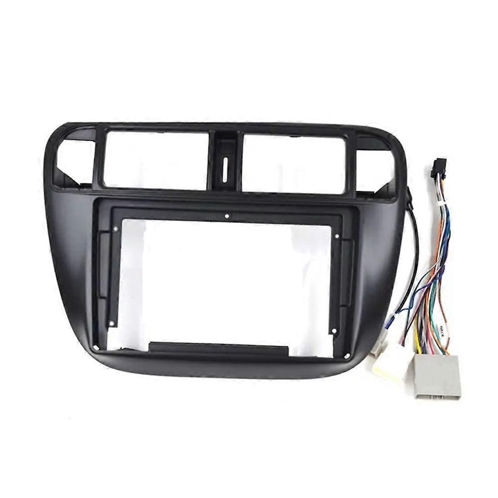 Panou radio auto 9 inch, plastic, negru, 1995-2001, set