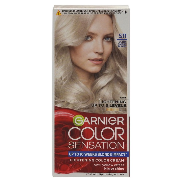 Vopsea pentru Par, Garnier Color Sensation, S11 Ultra Smoky Blond