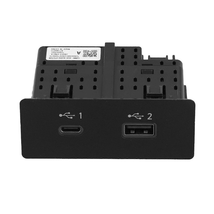 Conector USB auto negru 284H3-6RA0A 10x5x3cm