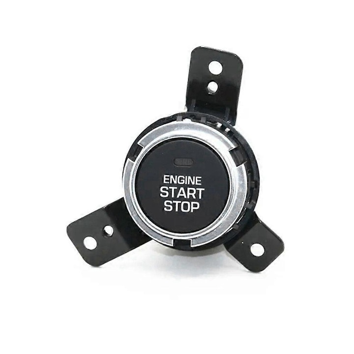 Buton Start-Stop pentru Hyundai I10, negru, plastic